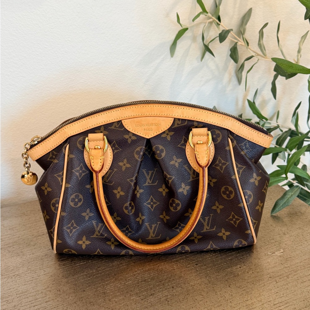 Louis Vuitton Tivoli PM Monogram Handbag Authentic